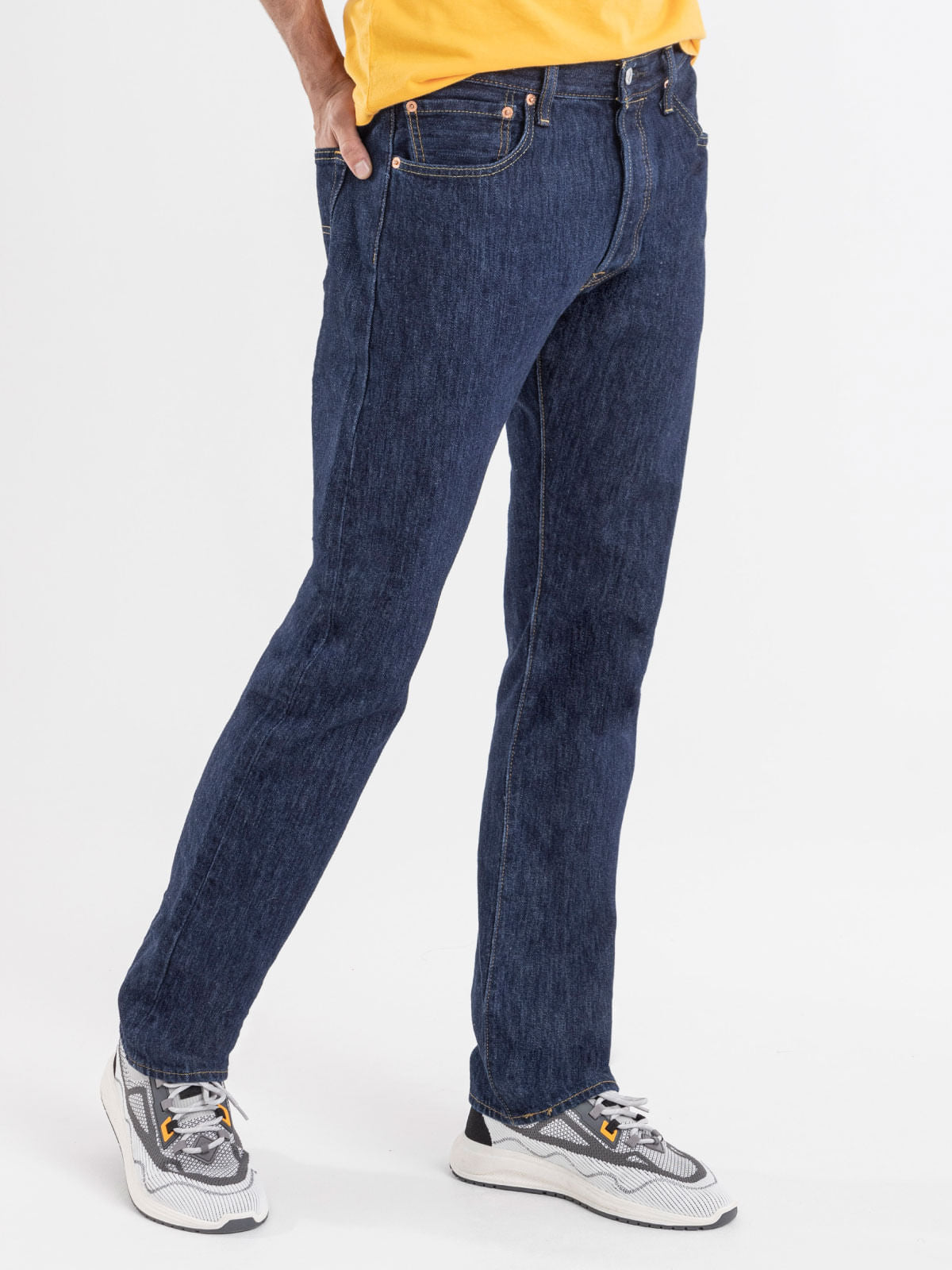 Jean Levi's 501 Azul Industrial para Hombre