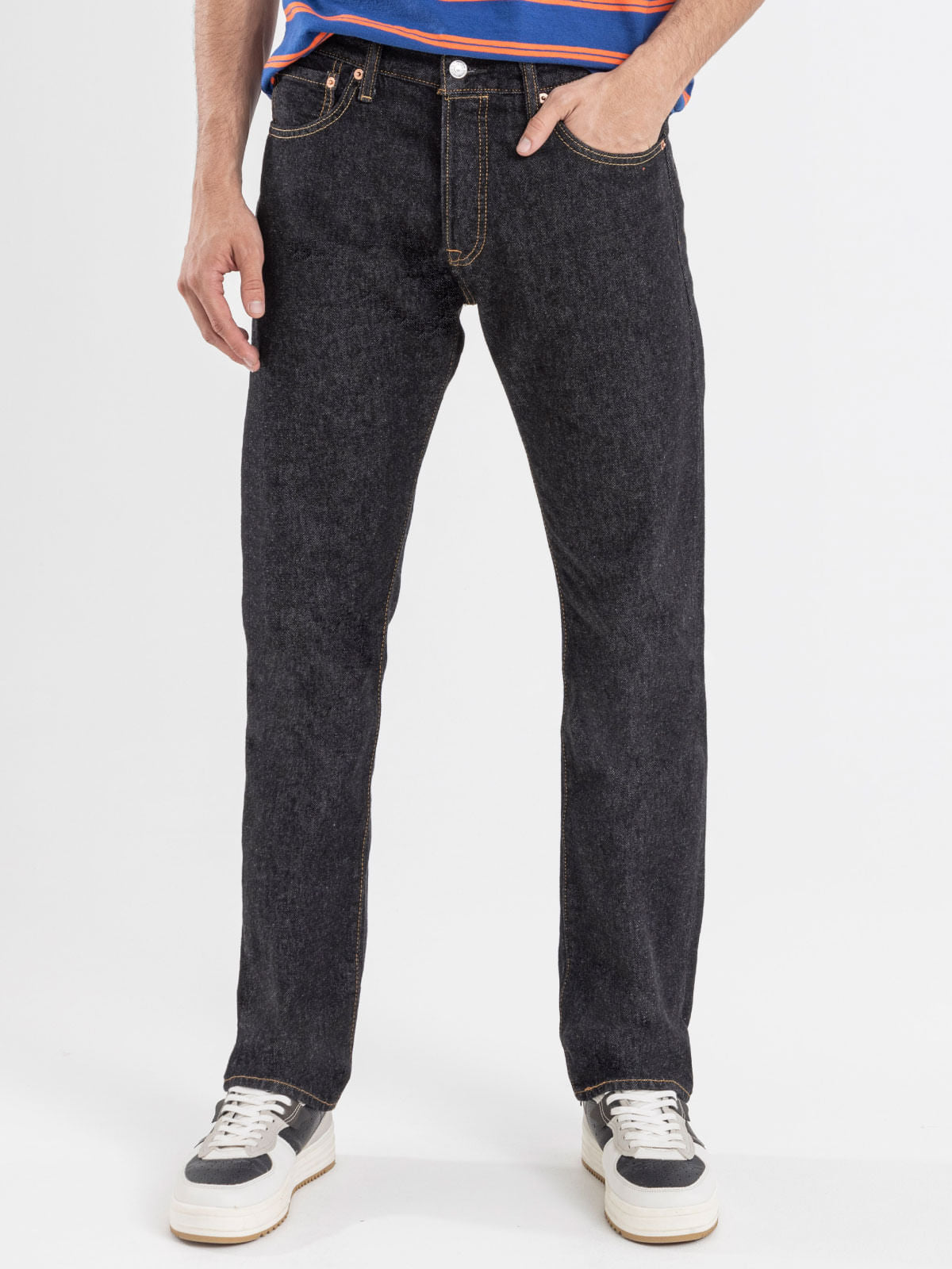 Jean Levi's 501 Negro Industrial para Hombre