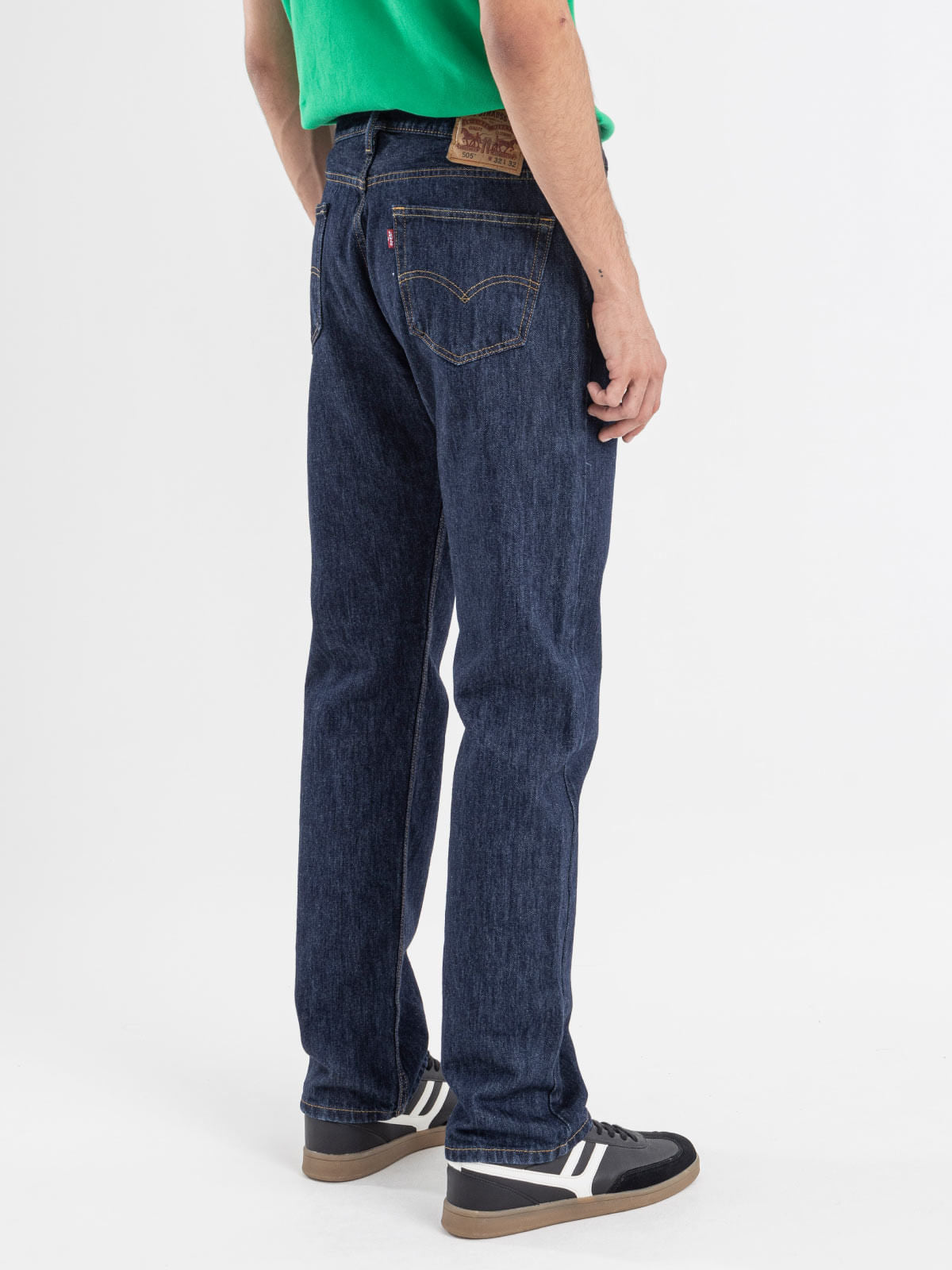 Jean Levi's 505 Azul Industrial para Hombre