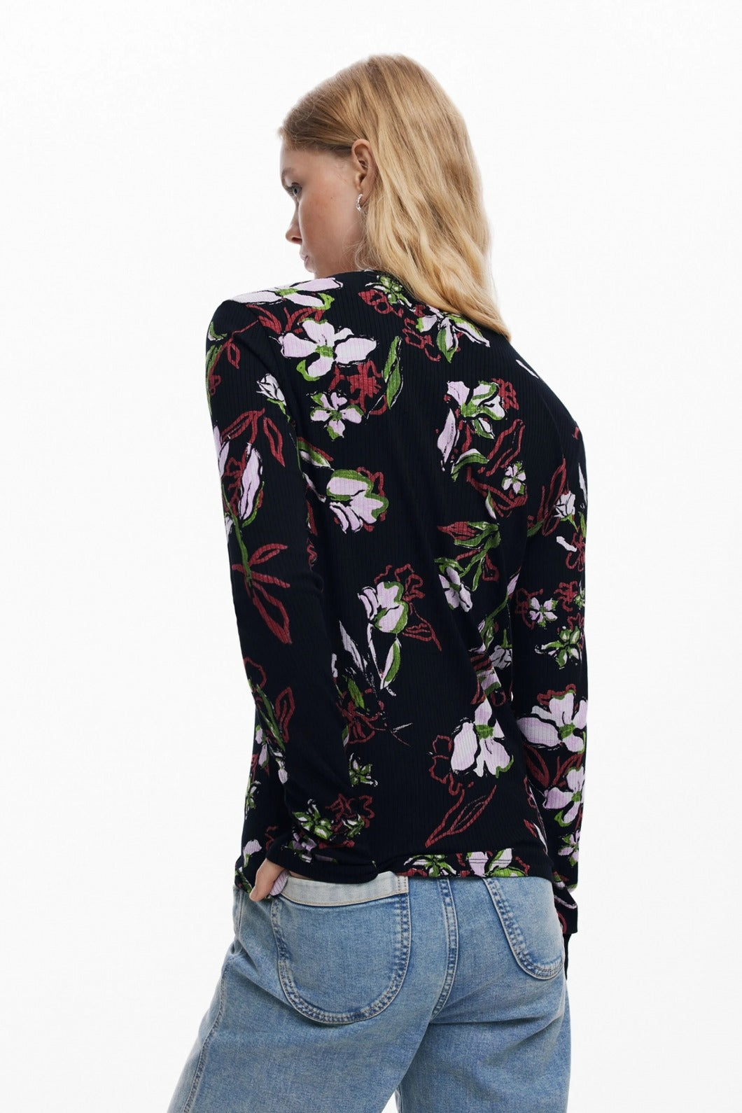 Camiseta Desigual Repris_Ts_Gala Mujer 24WWTKY32000
